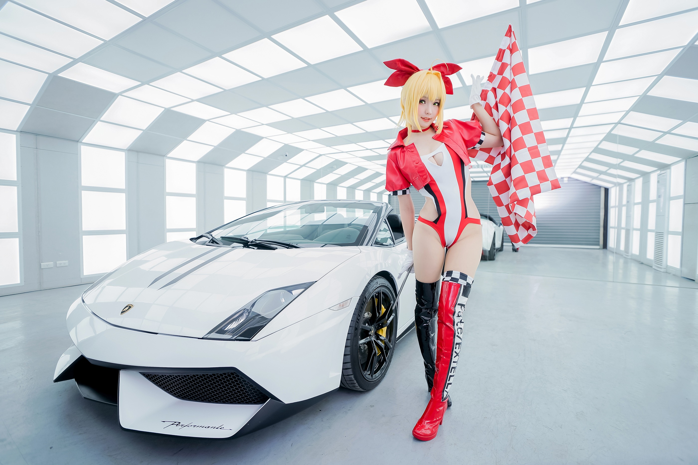 图片[1]-ElyEE子 – NO.063 尼禄 赛车 [30P]-XikXak